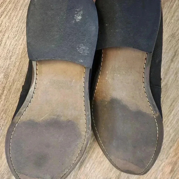 Johnston & Murphy Everett Black Suede Bit Loafers Dress Shoes Men Size 13 - Picture 6 of 8